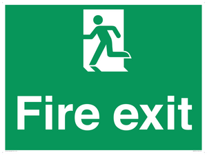 Final fire exit